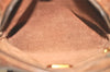 Authentic GUCCI Vintage Shoulder Cross Body Bag Purse Leather Brown 4906K