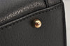 Authentic GUCCI Vintage Bamboo Hand Bag Leather Black Junk 4907K