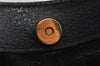Authentic GUCCI Vintage Bamboo Hand Bag Leather Black Junk 4907K