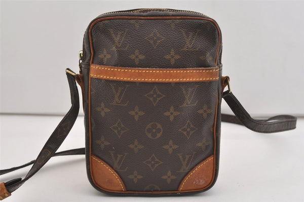Authentic Louis Vuitton Monogram Danube Shoulder Cross Body Bag M45266 LV 4908J