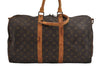 Authentic Louis Vuitton Monogram Keepall Bandouliere 45 M41418 Boston Bag 4909J