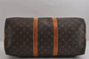 Authentic Louis Vuitton Monogram Keepall Bandouliere 45 M41418 Boston Bag 4909J