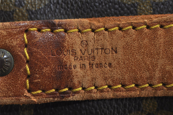 Authentic Louis Vuitton Monogram Keepall Bandouliere 45 M41418 Boston Bag 4909J