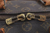 Authentic Louis Vuitton Monogram Keepall Bandouliere 45 M41418 Boston Bag 4909J