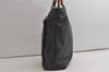Authentic GUCCI Vintage Bamboo 2Way Shoulder Tote Bag Leather Black Junk 4909K