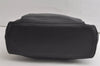 Authentic GUCCI Vintage Bamboo 2Way Shoulder Tote Bag Leather Black Junk 4909K
