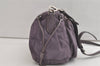 Authentic PRADA Nylon Tessuto Leather Shoulder Cross Body Bag Purse Purple 4911K