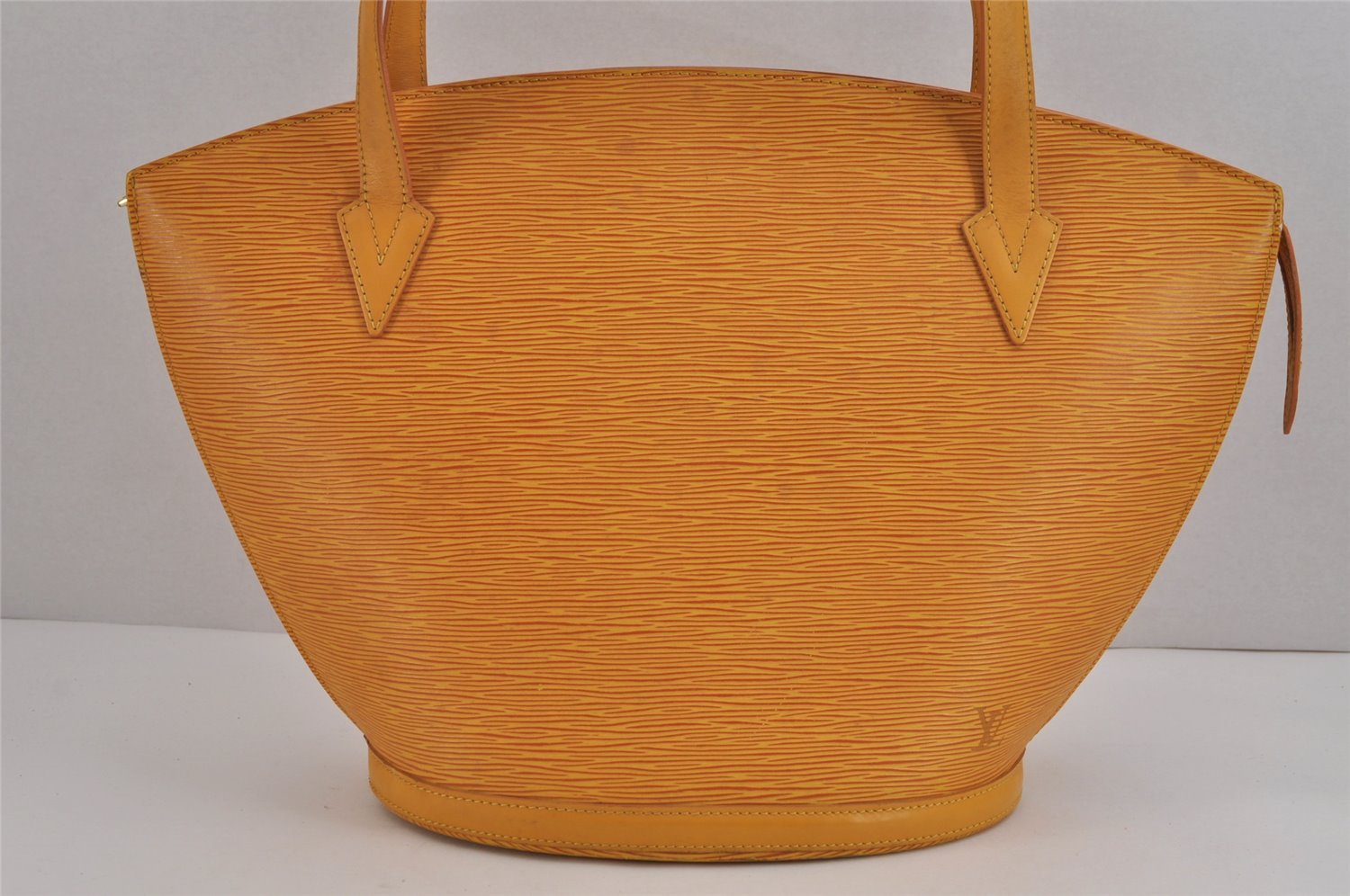 Auth Louis Vuitton Epi Saint Jacques Shopping Shoulder Bag M52269 Yellow 4912J