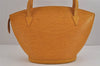 Auth Louis Vuitton Epi Saint Jacques Shopping Shoulder Bag M52269 Yellow 4912J