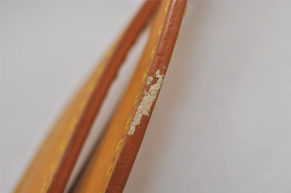 Auth Louis Vuitton Epi Saint Jacques Shopping Shoulder Bag M52269 Yellow 4912J