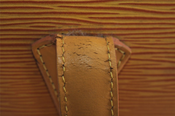 Auth Louis Vuitton Epi Saint Jacques Shopping Shoulder Bag M52269 Yellow 4912J