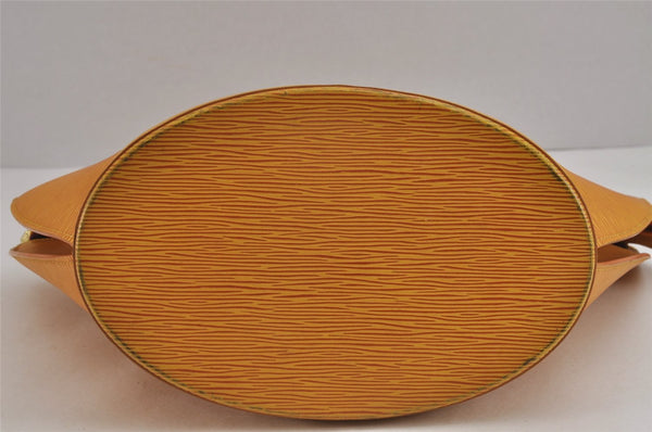 Auth Louis Vuitton Epi Saint Jacques Shopping Shoulder Bag M52269 Yellow 4912J