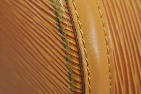 Auth Louis Vuitton Epi Saint Jacques Shopping Shoulder Bag M52269 Yellow 4912J