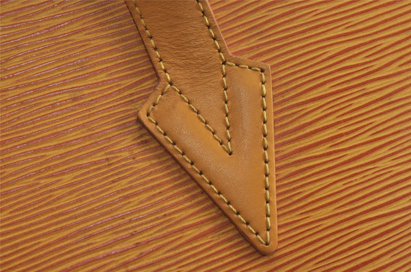 Auth Louis Vuitton Epi Saint Jacques Shopping Shoulder Bag M52269 Yellow 4912J