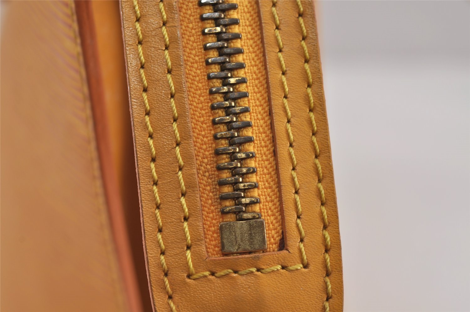 Auth Louis Vuitton Epi Saint Jacques Shopping Shoulder Bag M52269 Yellow 4912J