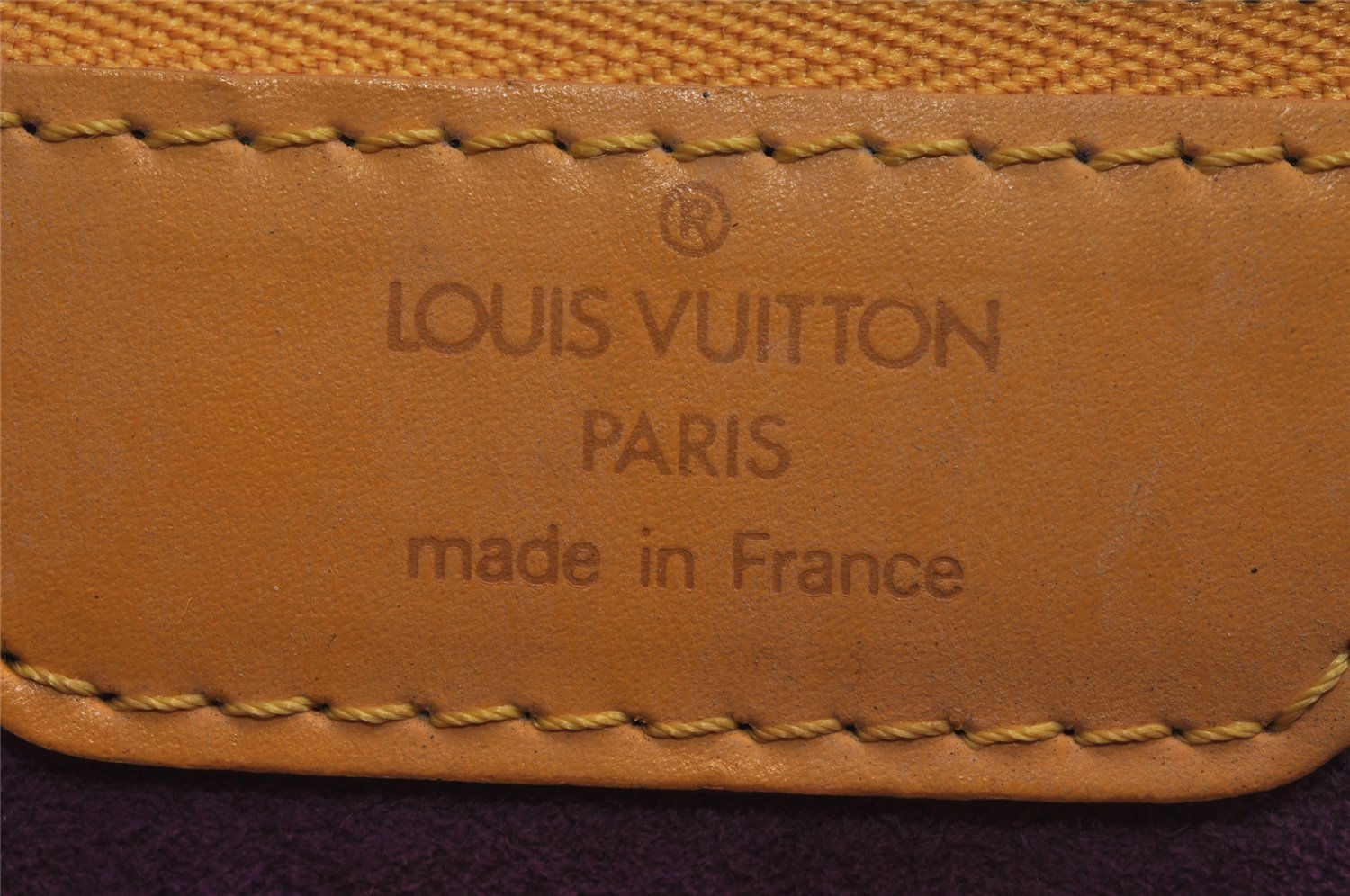 Auth Louis Vuitton Epi Saint Jacques Shopping Shoulder Bag M52269 Yellow 4912J