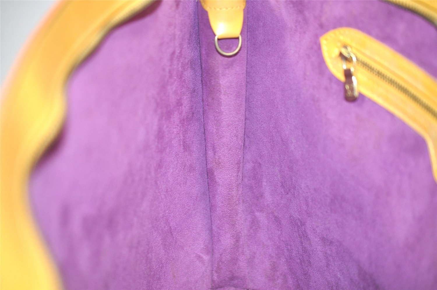 Auth Louis Vuitton Epi Saint Jacques Shopping Shoulder Bag M52269 Yellow 4912J