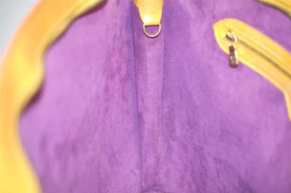 Auth Louis Vuitton Epi Saint Jacques Shopping Shoulder Bag M52269 Yellow 4912J