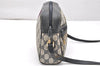 Authentic GUCCI Sherry Line Shoulder Cross Bag GG PVC Leather Navy Junk 4912K