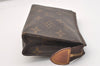Auth Louis Vuitton Monogram Poche Toilette 15 M47546 Cosmetics Pouch Junk 4913J