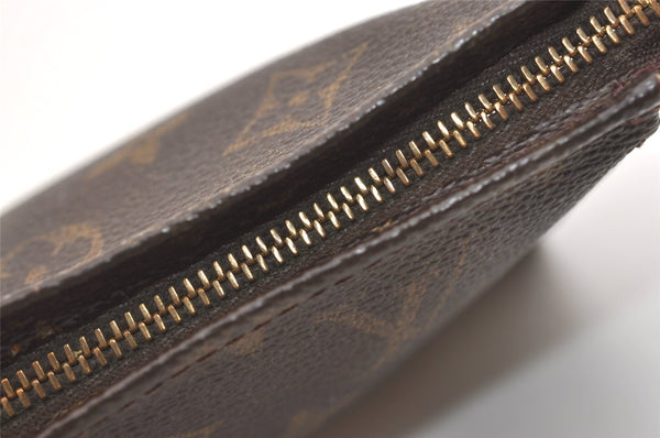 Auth Louis Vuitton Monogram Poche Toilette 15 M47546 Cosmetics Pouch Junk 4913J