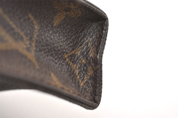 Auth Louis Vuitton Monogram Poche Toilette 15 M47546 Cosmetics Pouch Junk 4913J