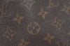 Auth Louis Vuitton Monogram Poche Toilette 15 M47546 Cosmetics Pouch Junk 4913J