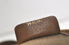 Authentic GUCCI Vintage Shoulder Tote Bag GG PVC Leather Brown 4913K