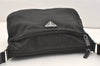 Authentic PRADA Nylon Tessuto Leather Shoulder Cross Body Bag Purse Black 4914J