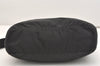 Authentic PRADA Nylon Tessuto Leather Shoulder Cross Body Bag Purse Black 4914J