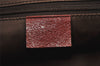 Authentic GUCCI Shoulder Cross Body Bag GG Canvas Leather 113013 Brown 4914K