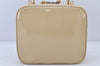 Authentic GUCCI Bamboo 2Way Shoulder Hand Bag Enamel Beige Junk 4915K