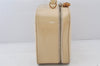 Authentic GUCCI Bamboo 2Way Shoulder Hand Bag Enamel Beige Junk 4915K