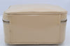 Authentic GUCCI Bamboo 2Way Shoulder Hand Bag Enamel Beige Junk 4915K