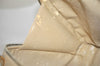 Authentic GUCCI Bamboo 2Way Shoulder Hand Bag Enamel Beige Junk 4915K
