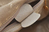 Authentic GUCCI Bamboo 2Way Shoulder Hand Bag Enamel Beige Junk 4915K