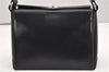 Authentic GUCCI Vintage Shoulder Hand Bag Purse Leather Black 4916K