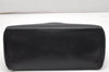 Authentic GUCCI Vintage Shoulder Hand Bag Purse Leather Black 4916K