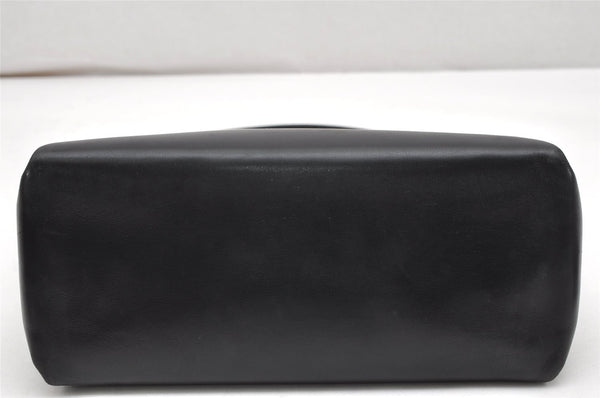 Authentic GUCCI Vintage Shoulder Hand Bag Purse Leather Black 4916K