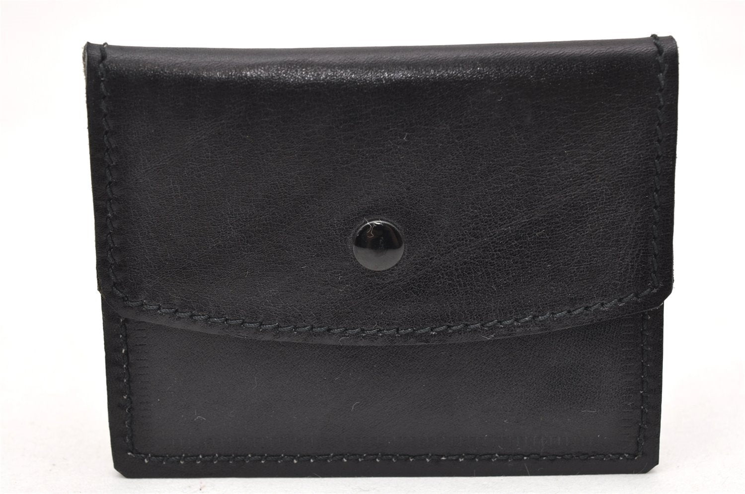 Authentic GUCCI Vintage Shoulder Hand Bag Purse Leather Black 4916K