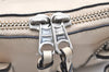 Authentic COACH Bleecker Studs 2Way Shoulder Hand Bag Leather 32244 Beige 4919K