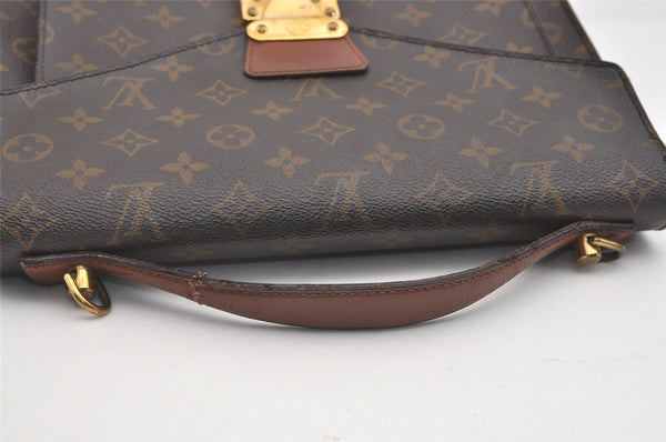 Authentic Louis Vuitton Monogram Monceau 2Way Shoulder Hand Bag M51185 LV 4920J