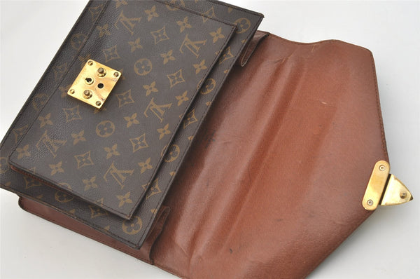 Authentic Louis Vuitton Monogram Monceau 2Way Shoulder Hand Bag M51185 LV 4920J