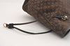 Authentic Louis Vuitton Monogram Idylle Neverfull MM Tote Bag M40513 Brown 4922J