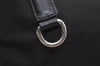 Authentic PRADA Nylon Tessuto Saffiano Leather Shoulder Tote Bag Black 4923J