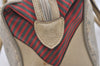 Authentic GUCCI Centennial Line Hand Boston Bag GG PVC Leather White Junk 4926J