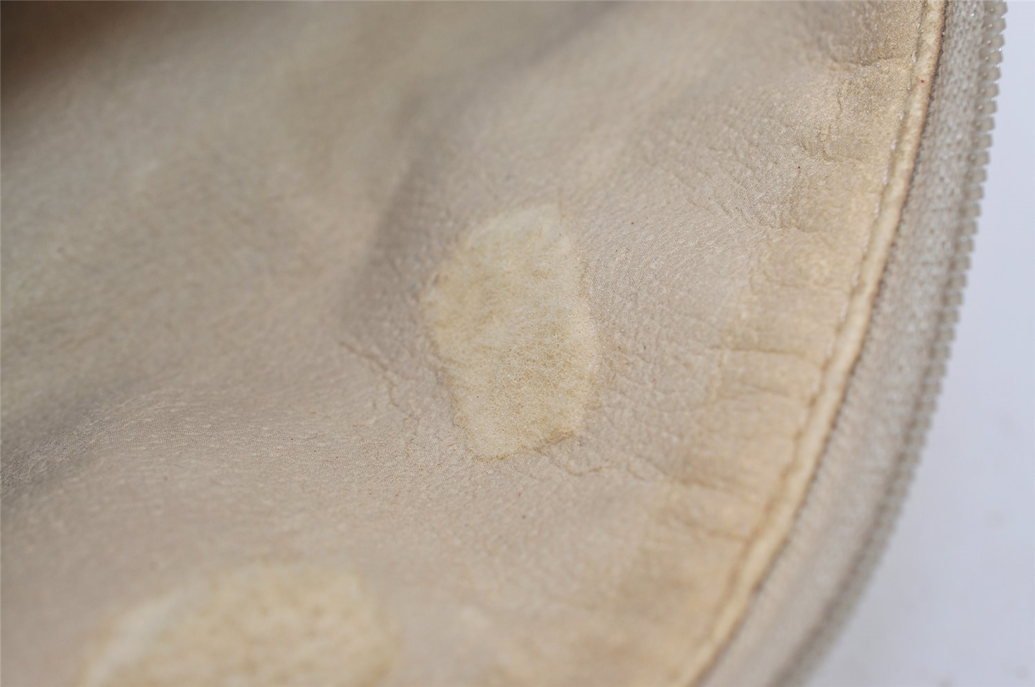 Authentic GUCCI Centennial Line Hand Boston Bag GG PVC Leather White Junk 4926J