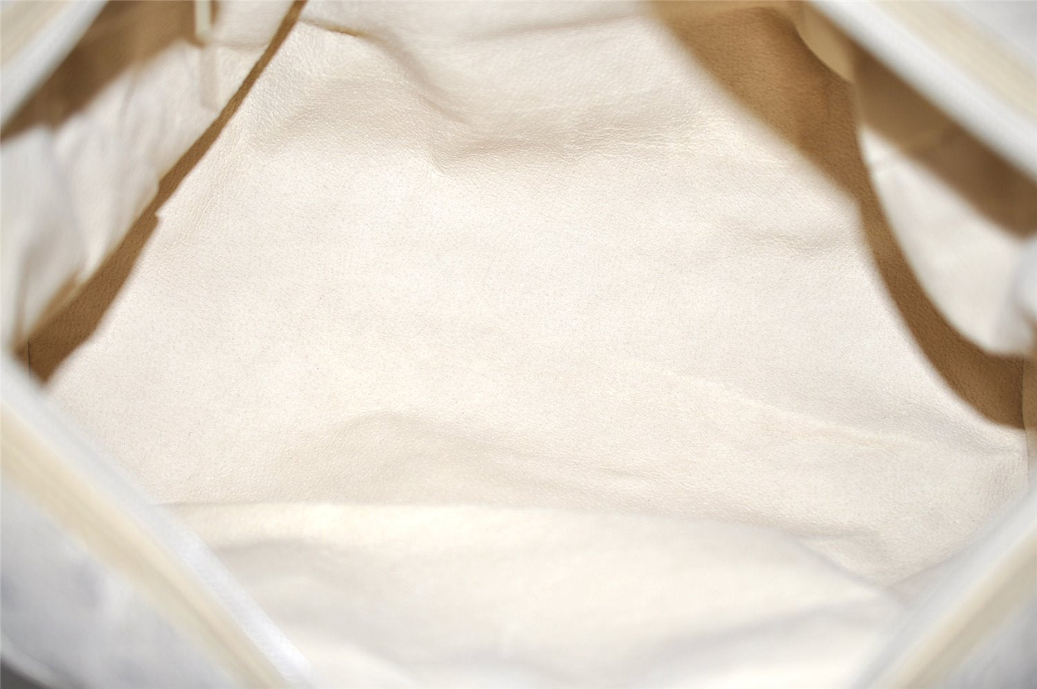 Authentic GUCCI Centennial Line Hand Boston Bag GG PVC Leather White Junk 4926J