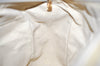 Authentic GUCCI Centennial Line Hand Boston Bag GG PVC Leather White Junk 4926J