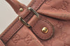 Authentic GUCCI Sukey Guccissima 2Way Hand Bag GG Leather 247902 Pink 4928J